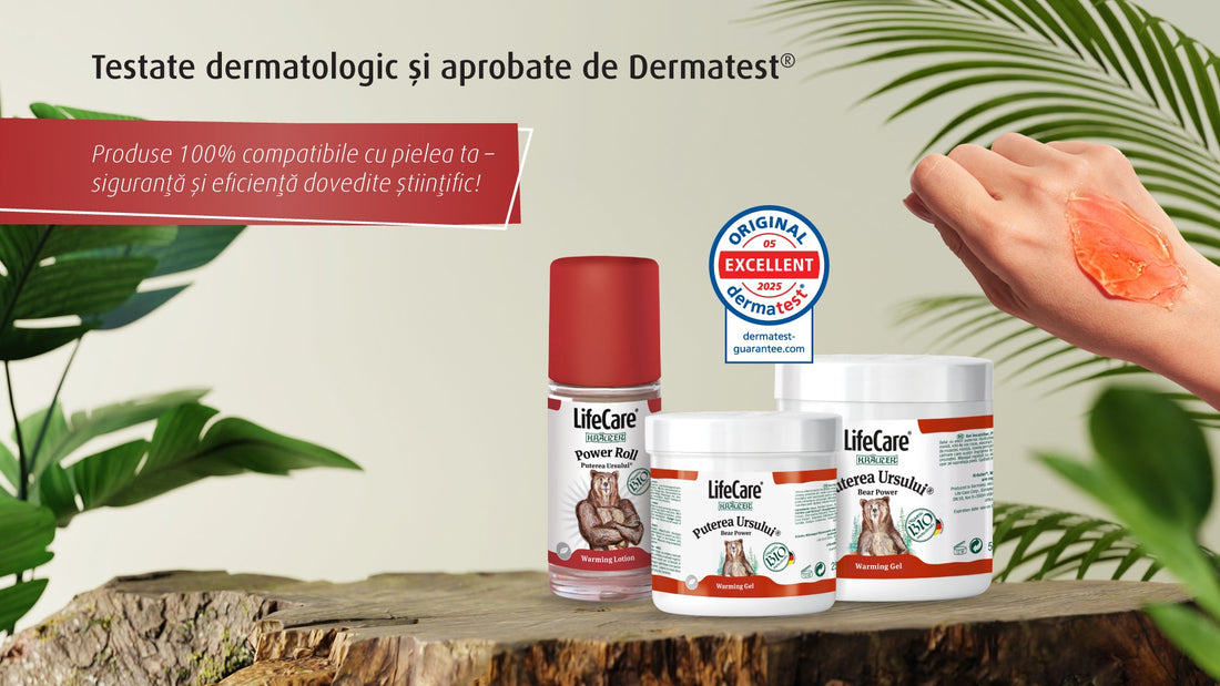 Puterea Ursului® și certificarea științifică Dermatest® Germania