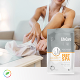 FEET SPA, mască hidratantă pentru picioare, cu lapte de capră
