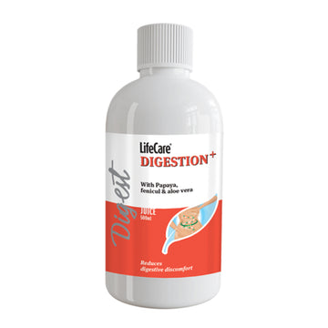Supliment alimentar lichid pentru digestie, Digestion⁺, cu papaya, fenicul și aloe vera