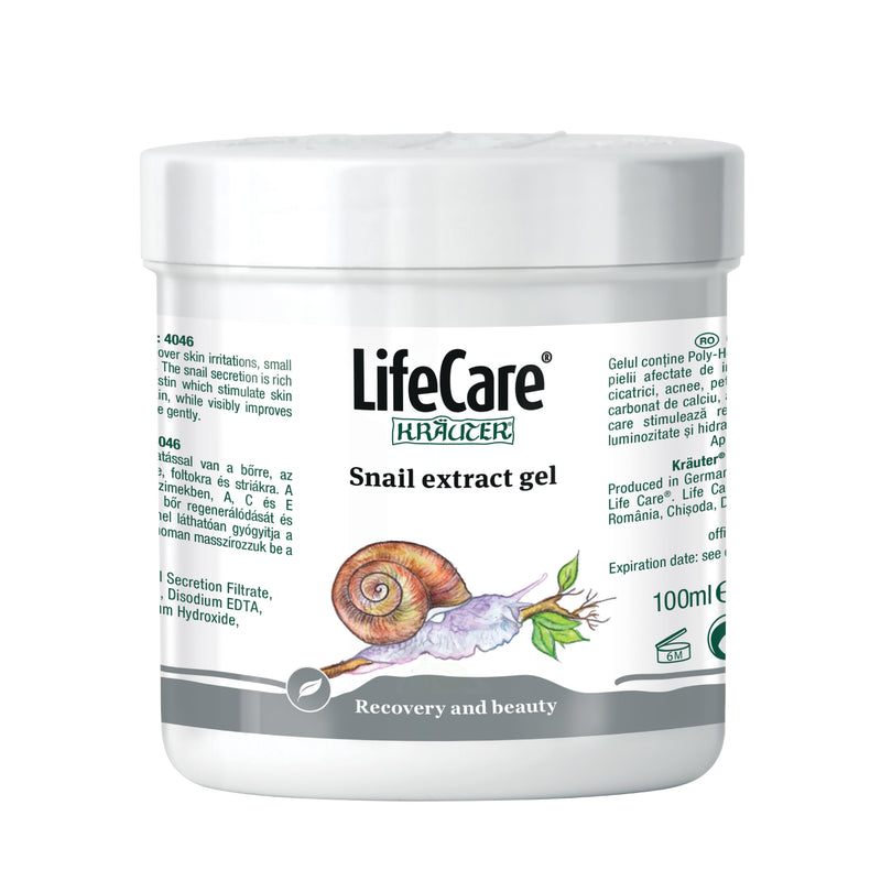 Schneckenextrakt-Gel, schnelle Hautregeneration