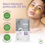 EYE SPA, cu acid hialuronic și colagen, patch-uri pentru ochi