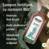 Șampon fortifiant, cu rozmarin BIO