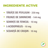 Super Colon Cleanse, cu tărâțe BIO de Psyllium