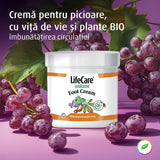 Cremă pentru picioare, cu viță de vie și plante BIO