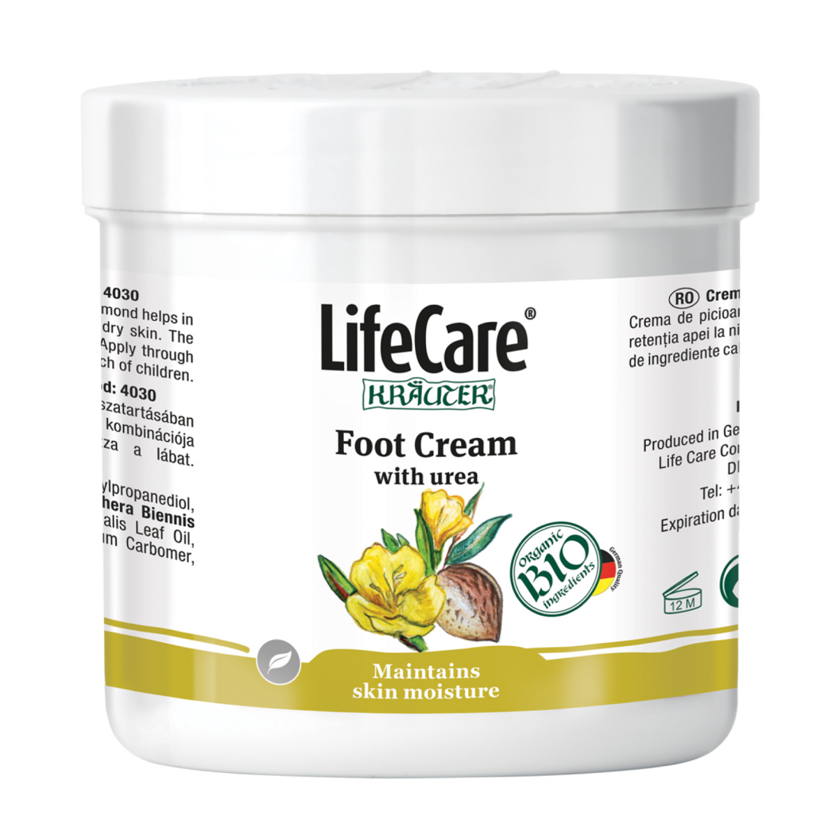 Crema Pentru Picioare Cu Uree Si Plante Bio Life Care Life Care