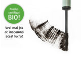 Mascara BIO, cu uleiuri naturale, aplicare precisă, negru