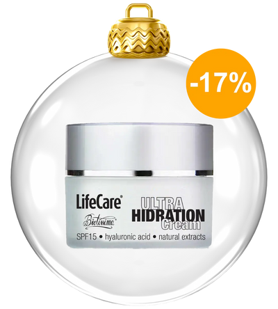 Cremă ULTRA hidratantă, cu SPF 15 și acid hialuronic