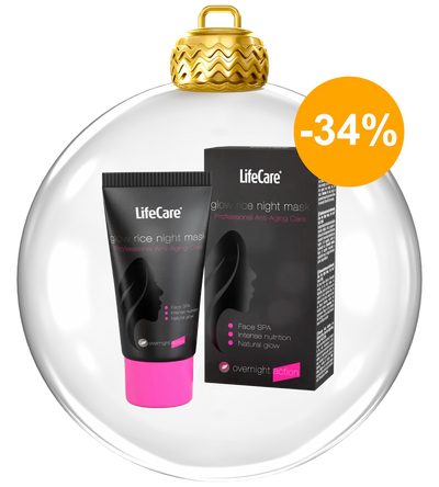 Masca nutritivă de noapte, cu extract de orez, Glow Rice Night Mask