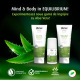 Gel de dus cu aloe vera și lavandă BIO, EQUILIBRIUM