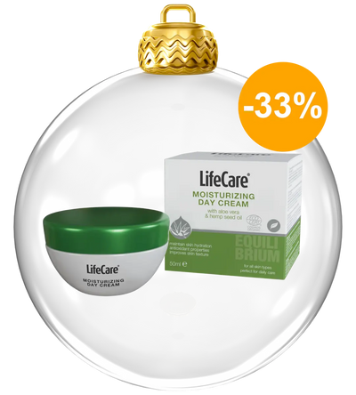 Cremă hidratantă de zi cu aloe vera și ulei din semințe de cânepă BIO, EQUILIBRIUM