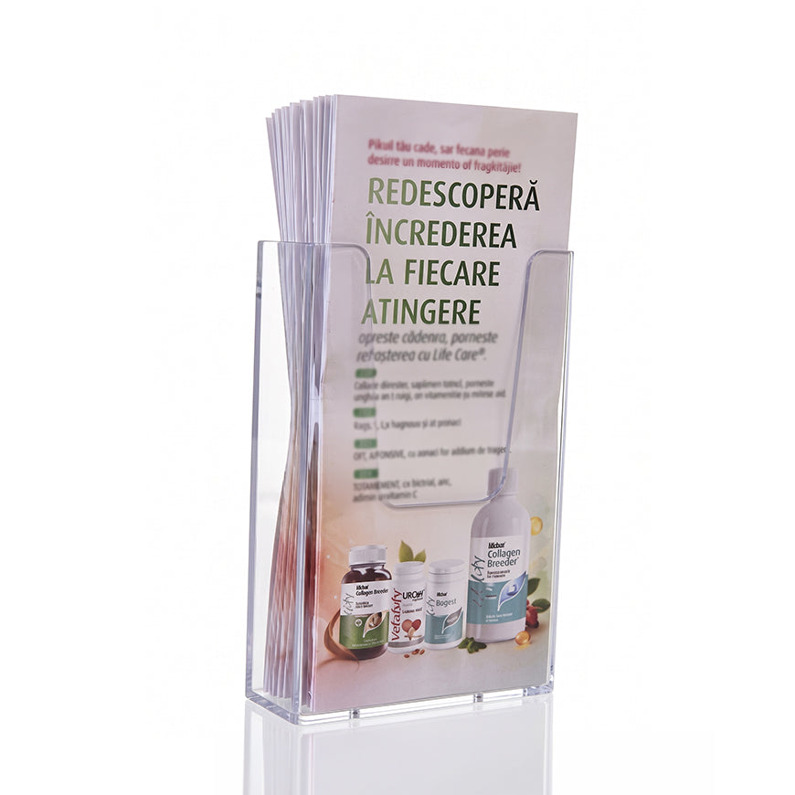 Suport pliante A4 + 100 flyere A4/3