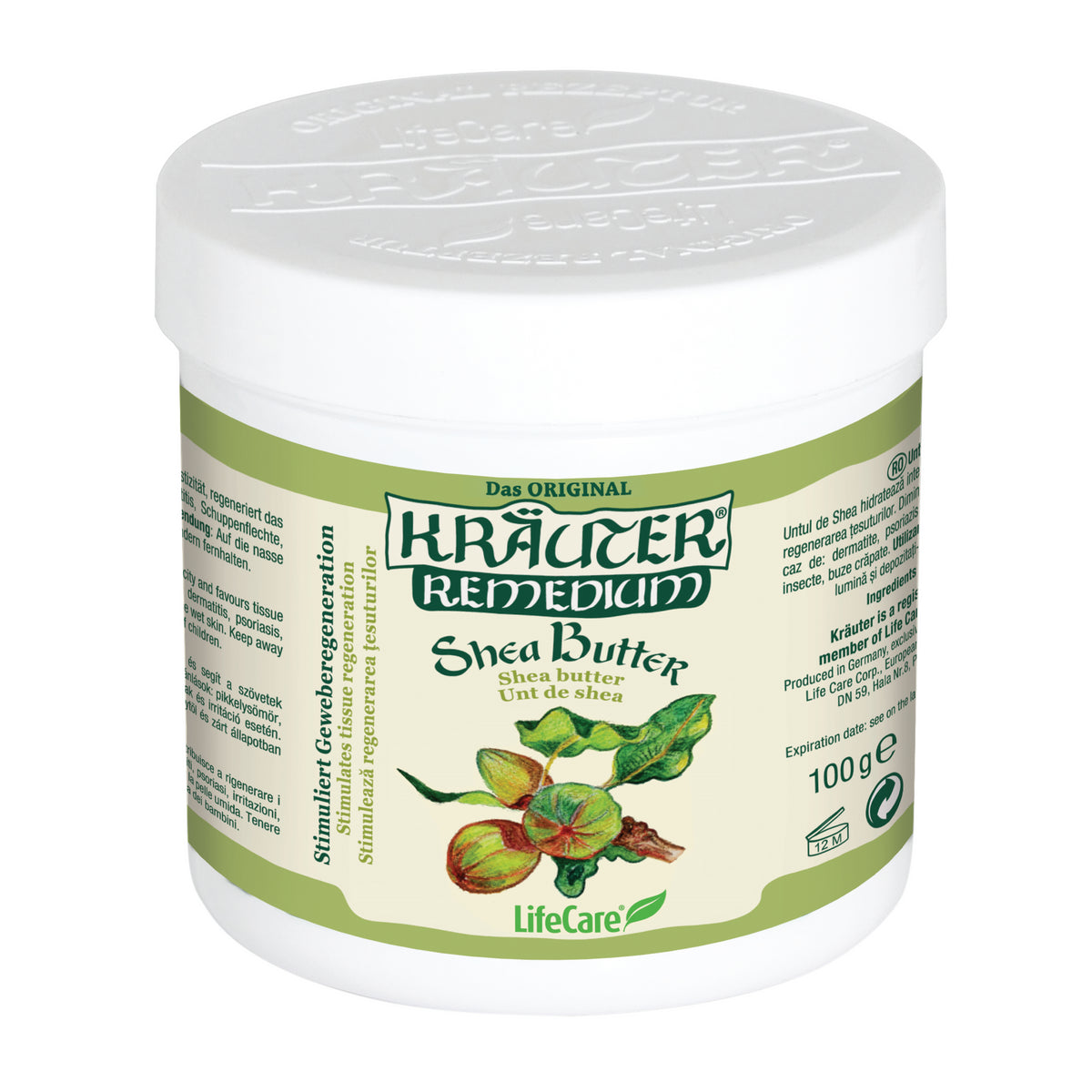 Unt de Shea, 100% natural pentru hidratare intensă