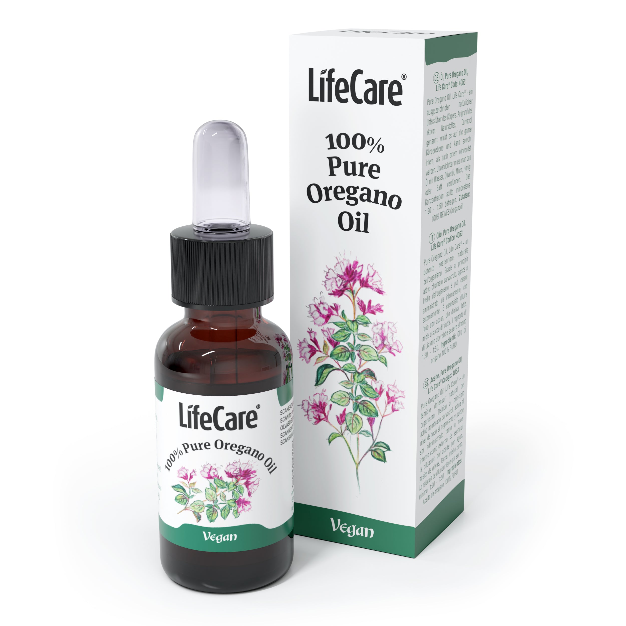 Oil Oregano Oil 80% carvacrol, internal and external use