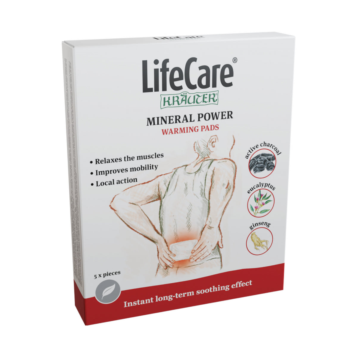 Plasturi încălzitori, MINERAL POWER