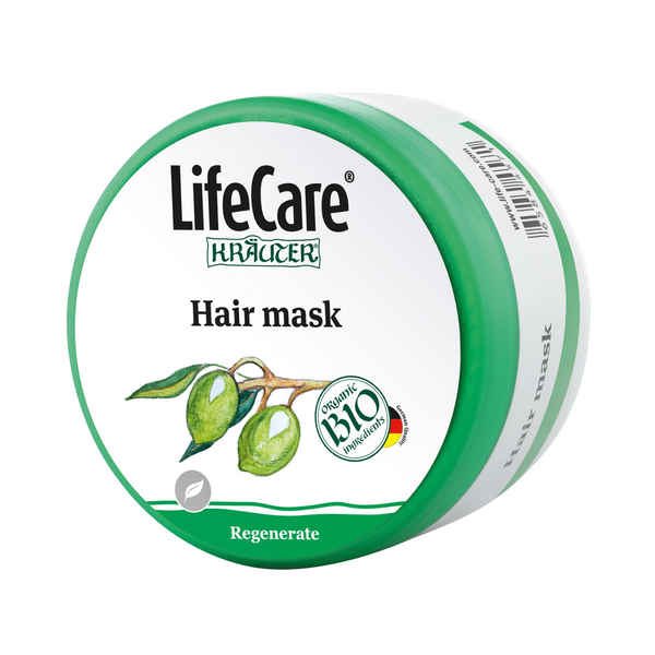 Hair mask with organic olive oil