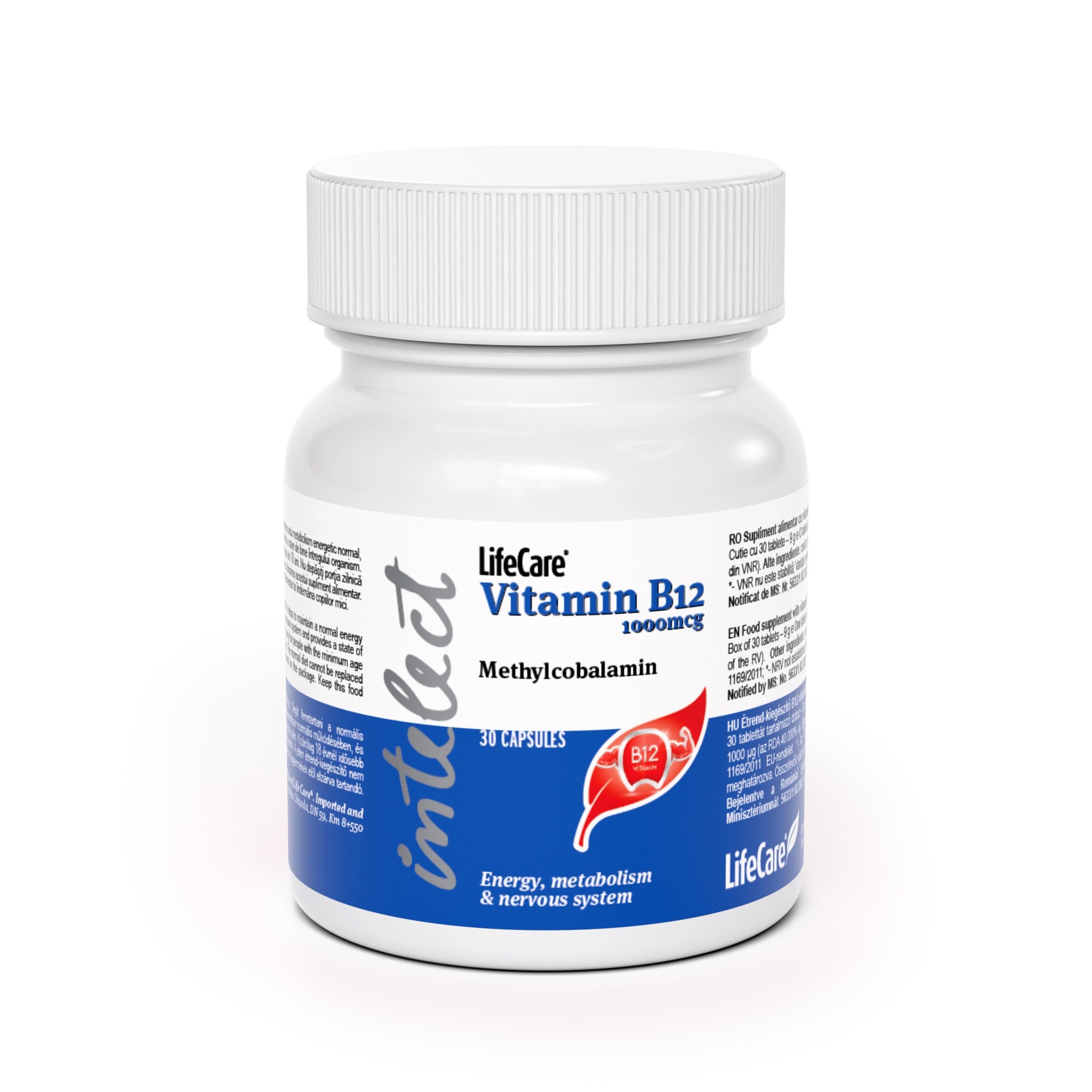 Vitamina B12, Methylcobalamin 1000 mcg