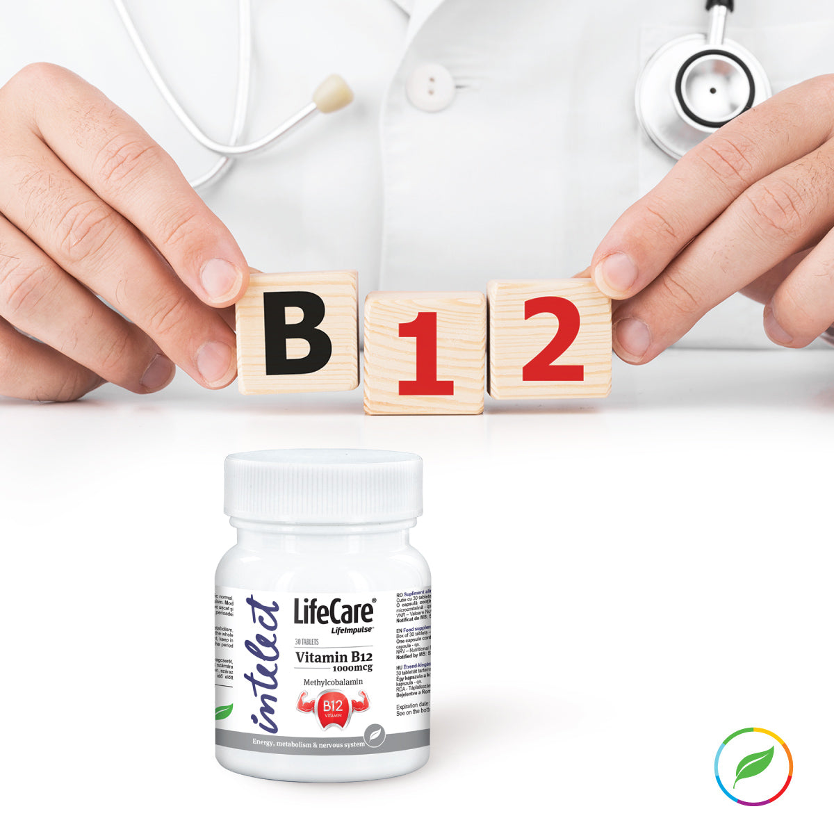 Vitamina B12, Methylcobalamin 1000 mcg