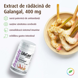 Extract de Rădăcină de Galangal, 400 mg