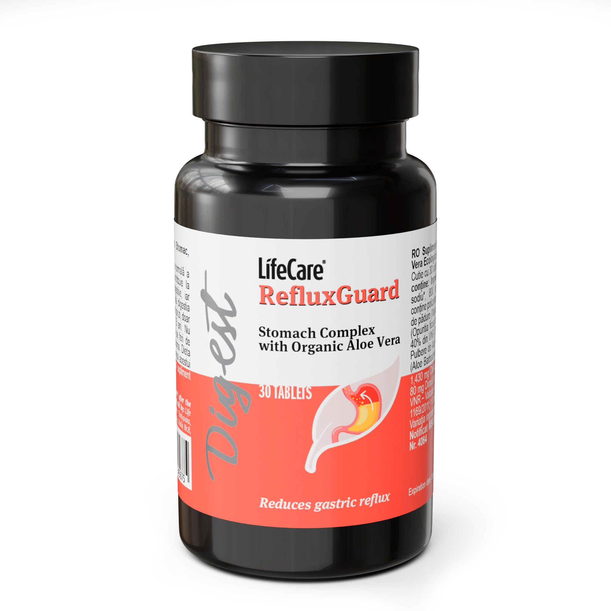 RefluxGuard, Complesso per lo stomaco