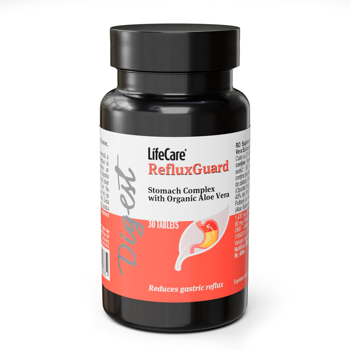 RefluxGuard, Complesso per lo stomaco
