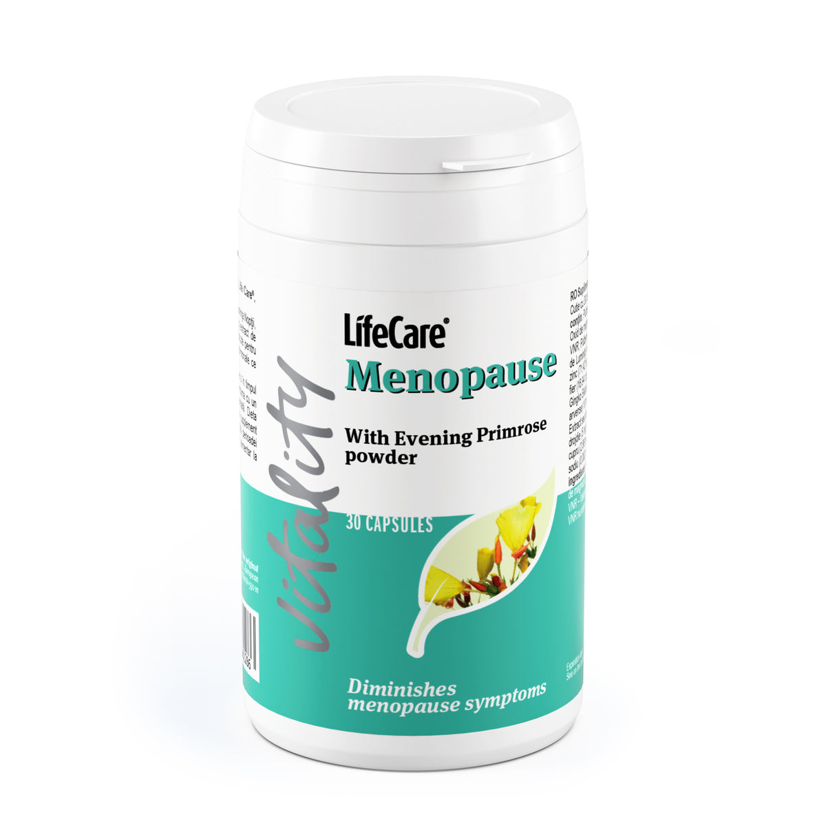 Menopause, with powder of night light