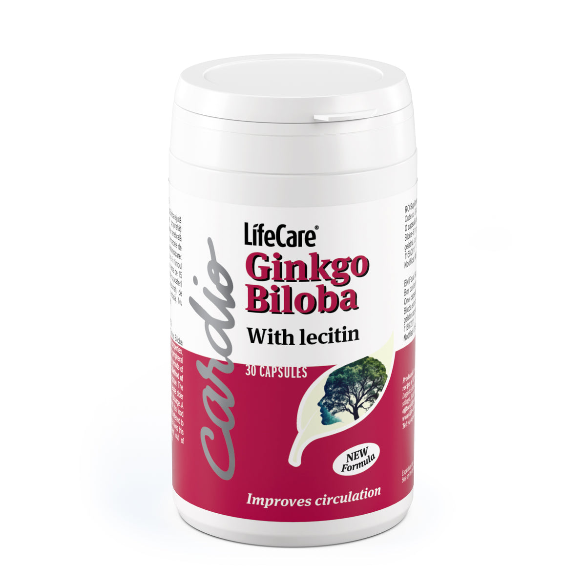 Ginkgo Biloba, cu lecitină