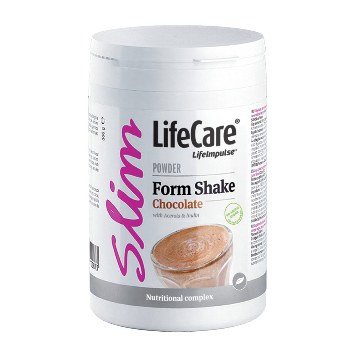 Form Shake cu ciocolată, pe bază de soia, acerola și inulină