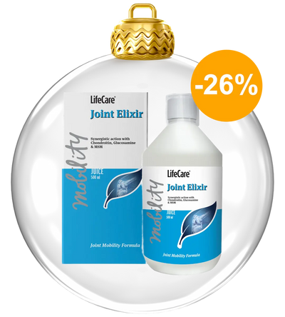 Joint Elixir, supliment alimentar lichid pentru articulatii, acțiune sinergică cu Condroitină, Glucozamină și MSM