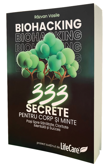 Carte Biohacking, 333 de Secrete pentru Corp și Minte - 382 pagini