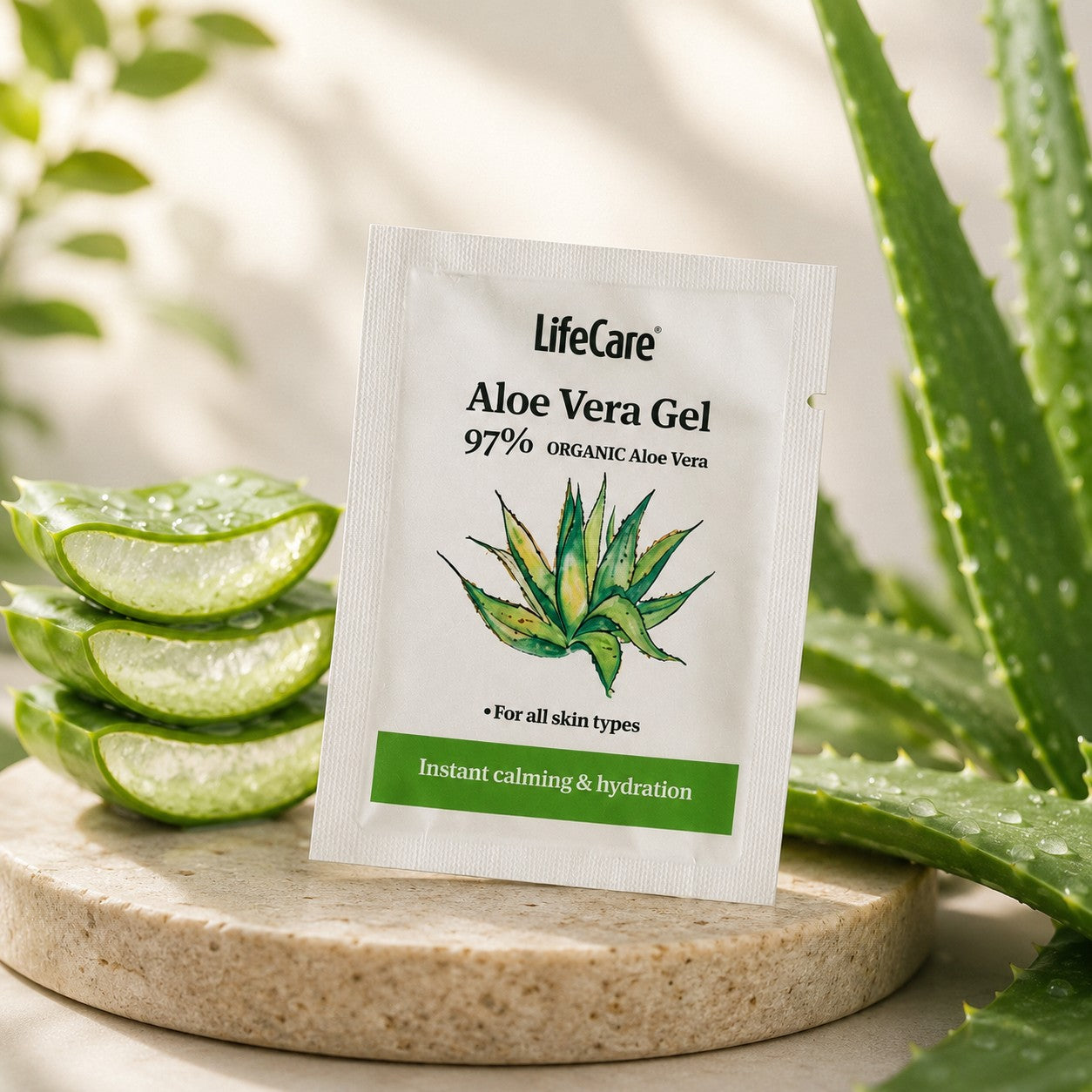 Sachet Aloe Vera Gel