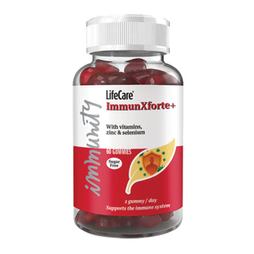 ImmunXforte+, cu vitamine, zinc și seleniu