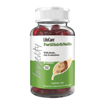 FortiHair&Nails, cu biotină, zinc, seleniu și vitamina C