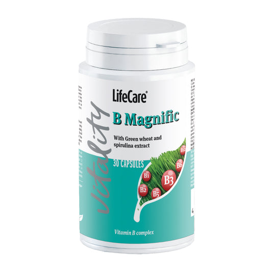B Magnific, complex de vitamina B1, B2, B3, B5, B6, B12 1812