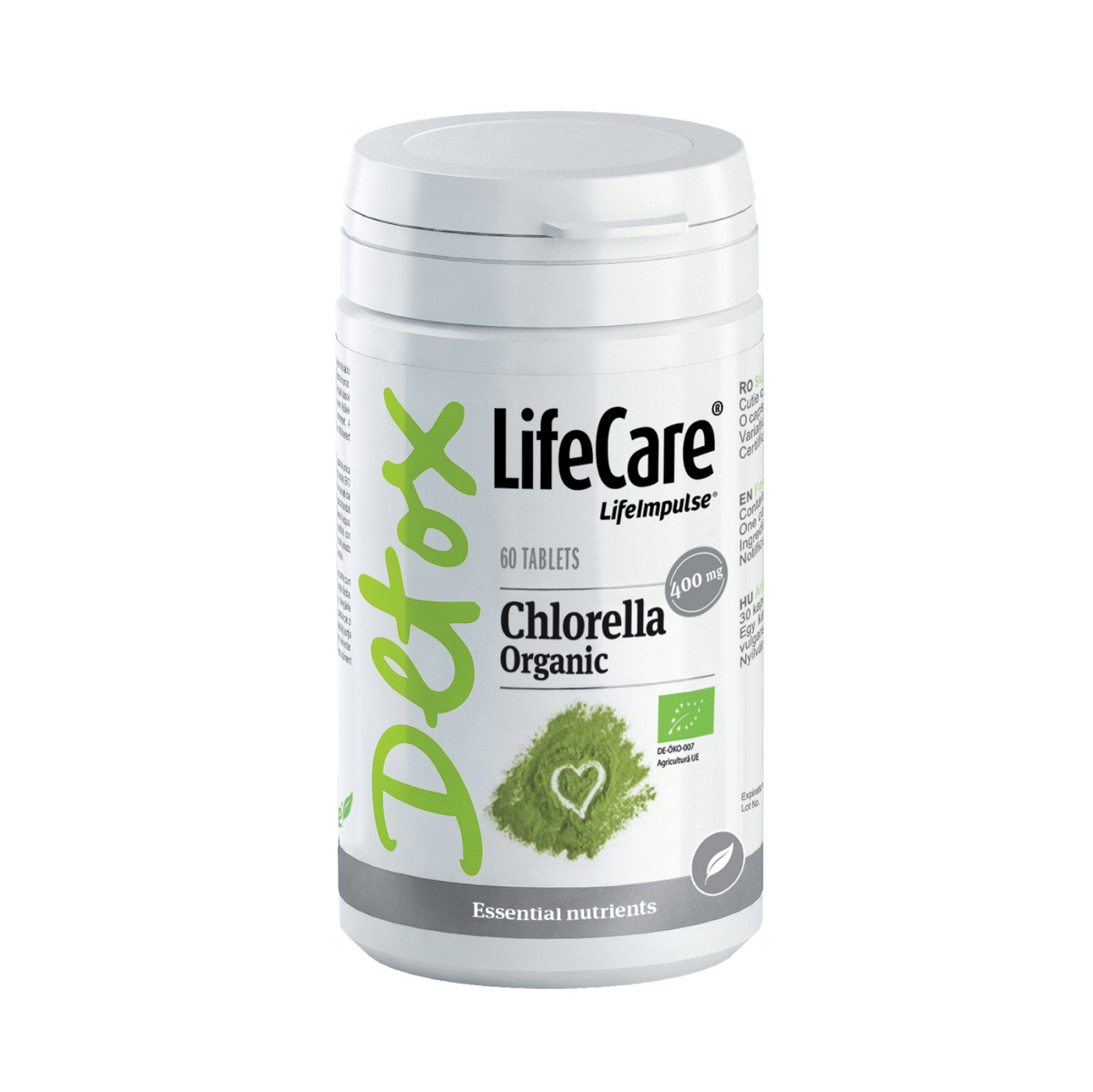 Chlorella Ecologică, susține sănătatea celulară