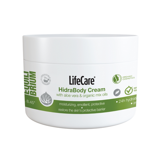 Cremă de corp hidratantă, cu aloe vera și mix de uleiuri organice, EQUILIBRIUM 1812