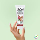 Hand cream, with grape seed oil and organic almonds