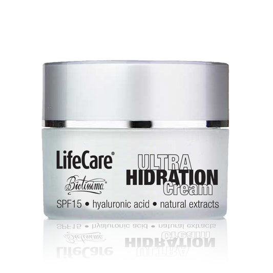 Cremă ULTRA hidratantă, cu SPF 15 și acid hialuronic 1813