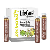 Vials with milkweed and flower pollen extract