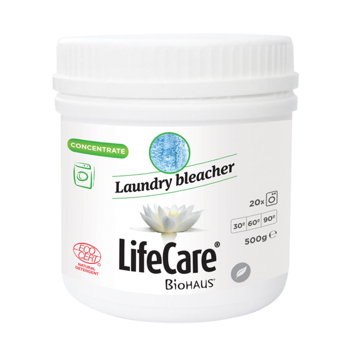 Bleach for laundry, against difficult stains