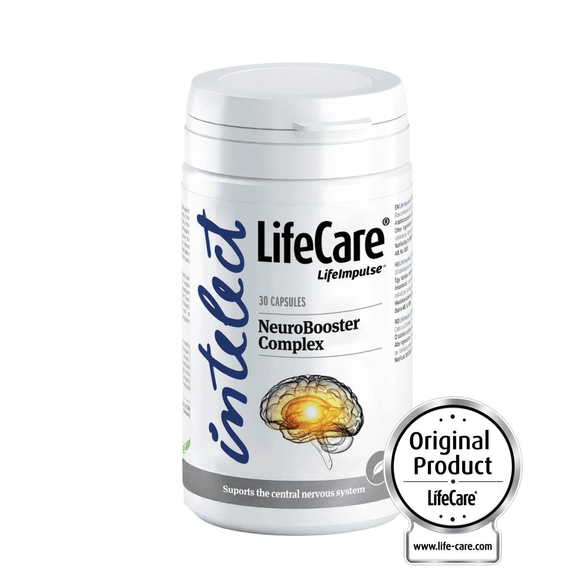 NeuroBooster Complex, cu extract de Brahmi și L-Triptofan