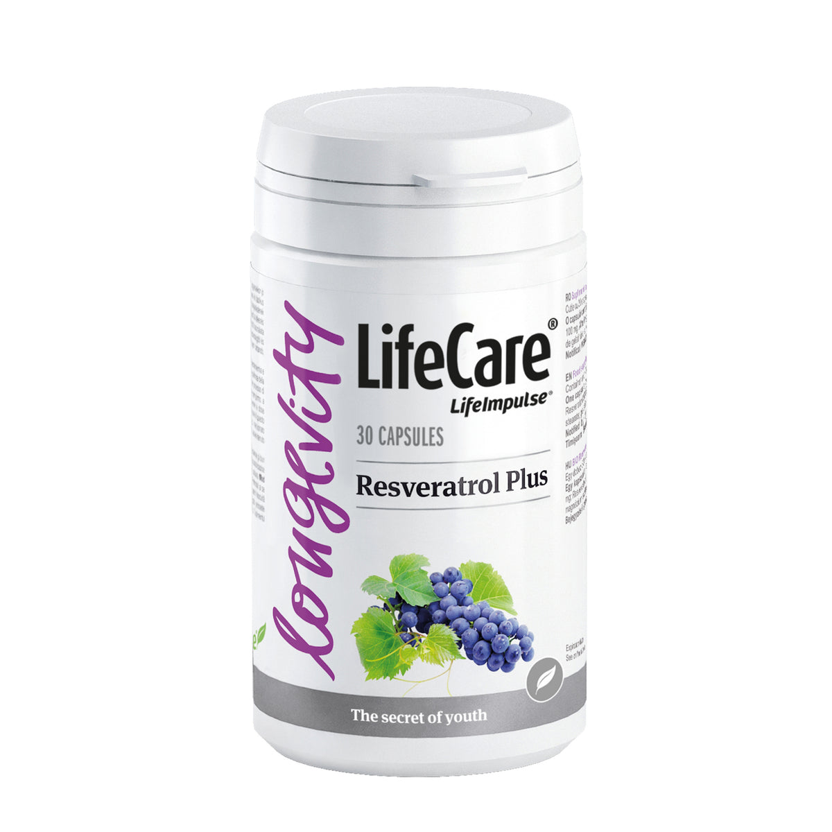 Resveratrol Plus, protecție împotriva îmbătrânirii