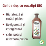 Gel de dus, cu eucalipt BIO