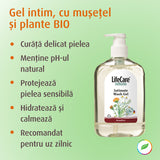 Gel intim, cu mușetel și plante BIO, PH specific