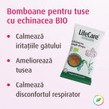 Bomboane pentru tuse, cu echinacea BIO