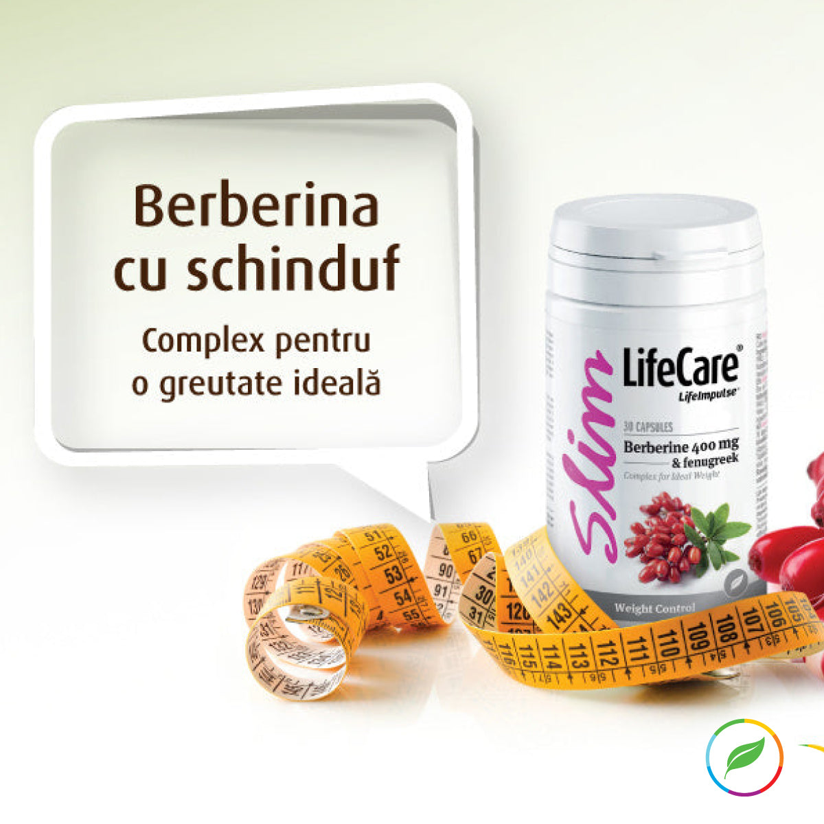 Berberină cu schinduf, Complex pentru o greutate ideală