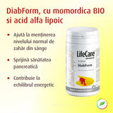 DiabForm, cu momordica BIO și acid alfa lipoic