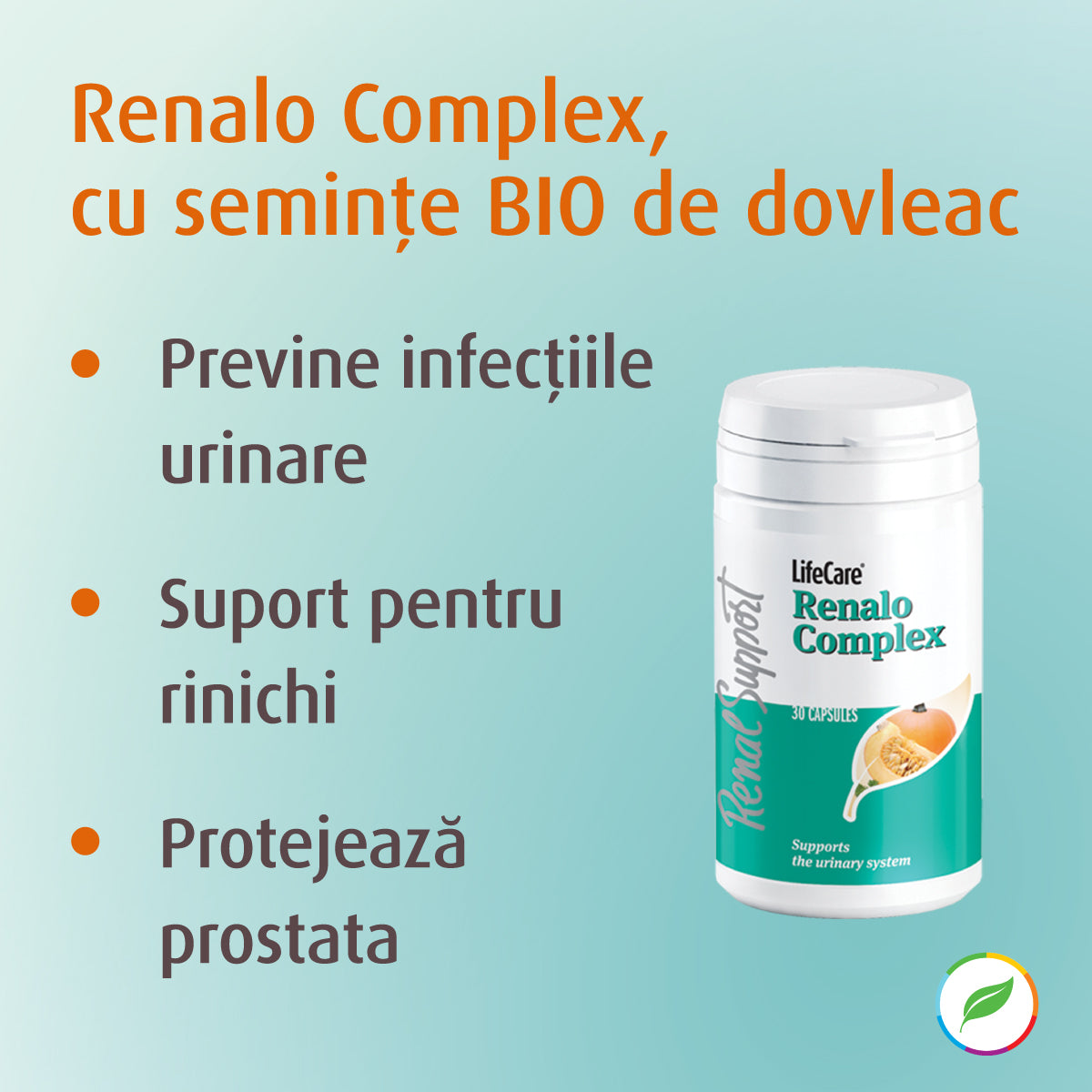 Renalo Complex, cu semințe BIO de dovleac