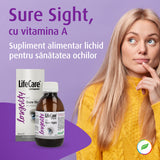 Sure Sight, cu Vitamina A, supliment alimentar lichid pentru vedere