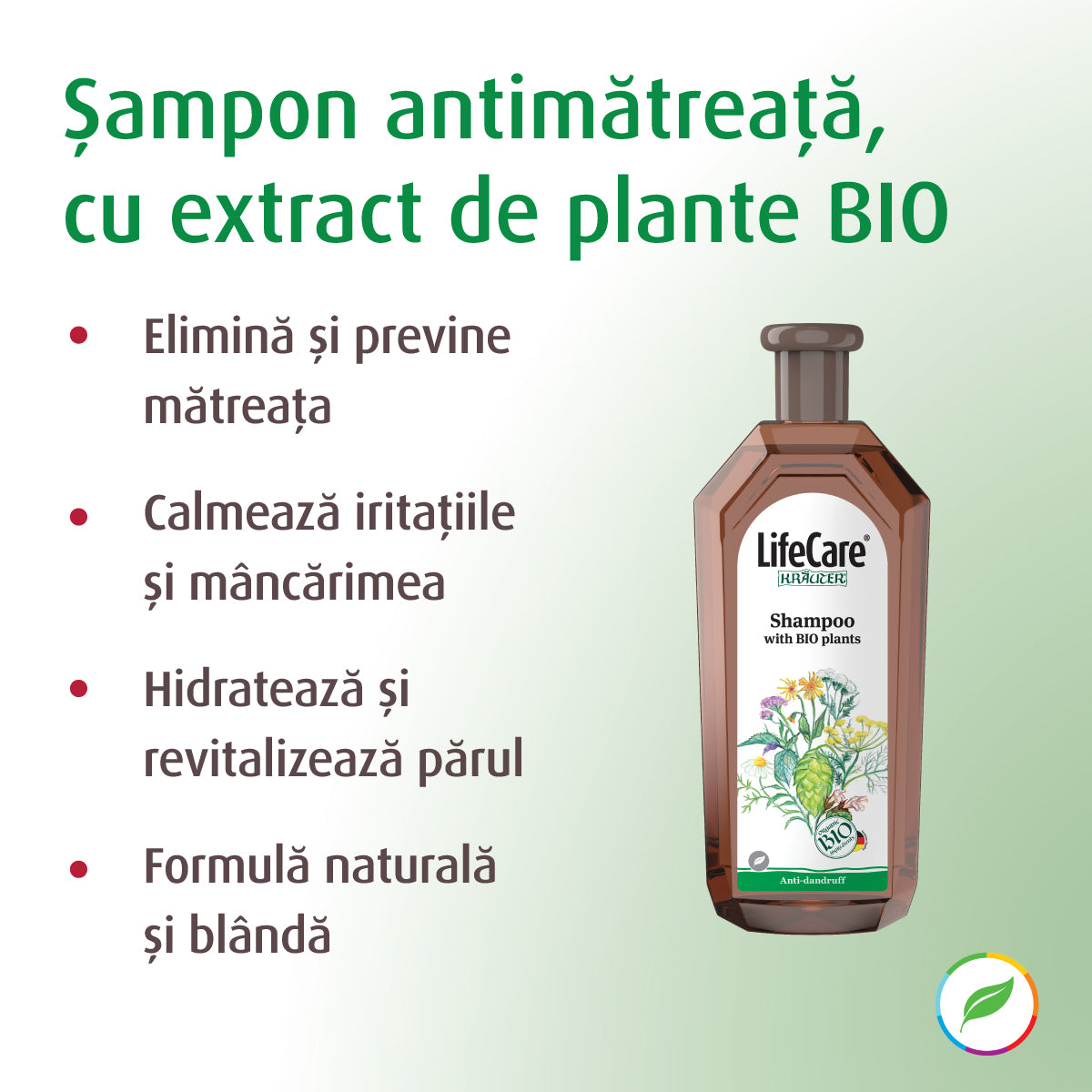 Antimetrean shampoo with bio herbal extract