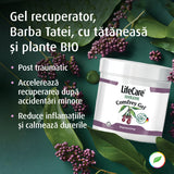 Gel recuperator, Barba Tatei, cu tătăneasă și plante BIO